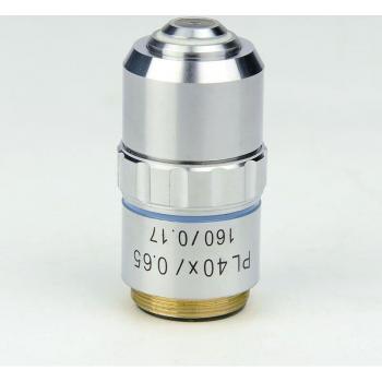 Micro 40× Plan Achromatique – Lentille Argentée et Neuve