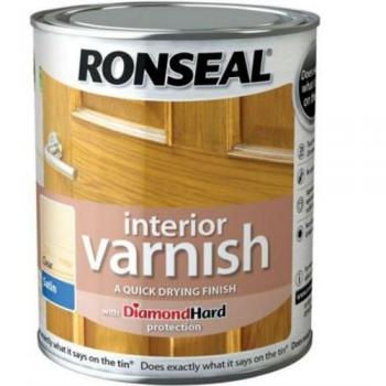 CrystalFinish Interior Varnish – Clear Satin 2.5L