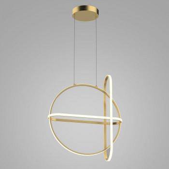 Pendentif Moderne Cerrila – LED doré, 3000 K, 2000 lm à intensité variable