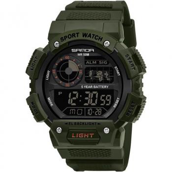 Hydro‑Resistant Electronic Timepiece for Men