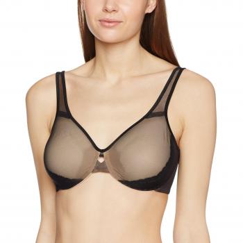 Playtex APP04MU, Sujetador reductor, Color Negro, 105D