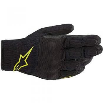 Alpinestars S Max Drystar® Motorradhandschuh Schwarz Neongelb XXL
