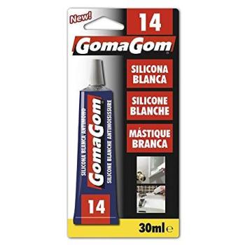 Goma Gom 14 Silicona Blanca