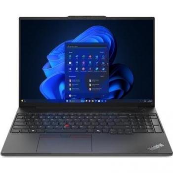 Lenovo ThinkPad E16 G2 CU5-125U 16GB (16, 16 GB, 512 GB, DE), Notebook, Schwarz