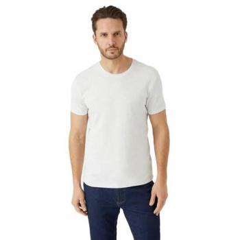 3 Pack Light Grey Crew Neck T-Shirts