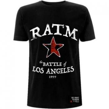 T-shirt Battle Star nera unisex di Rage Against the Machine