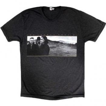U2 Unisex Volwassen Joshua Tree Data 2017 T-Shirt XL Grijs