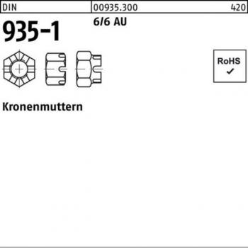 Nobrand Kronenmutter M12 SW 19