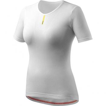 Mavic Hot Ride Female Short Sleeve Base Layer, White – XL to 2XL