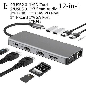 Station d'accueil USB C Hub PD3.0 pour Nintendo Switch