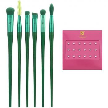 Real Techniques Lote de Brochas para Ojos Nectar Pop So Jelly 7 Piezas