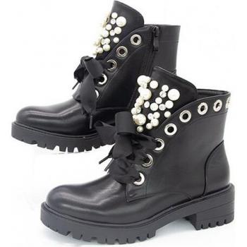 Women's Casual Pearl Ankle Boots