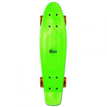 No Rules Skateboard Authentic Sports Verde-Transparente-Arancione