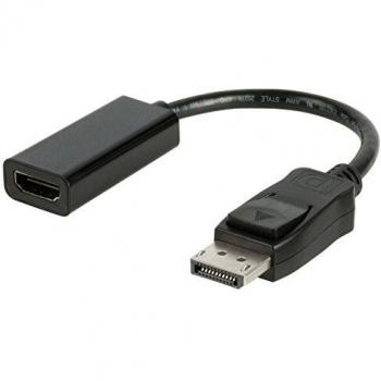 Adaptador DisplayPort a HDMI macho-hembra
