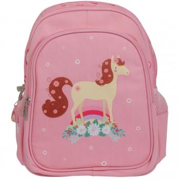 Mochila A Little Lovely: Caballo, Rosa, Mediana