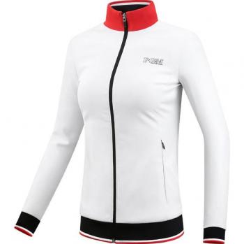 Manteau golf long PGM femme style sportif col élevé