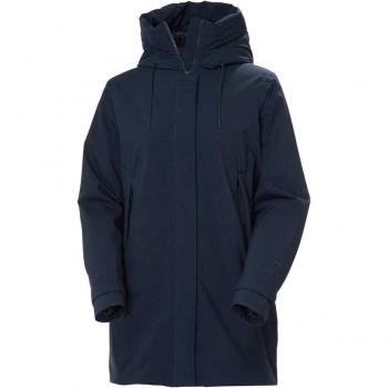 Helly Hansen Victoria Regenmantel (XL) – Damen, marineblau, isoliert