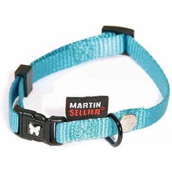 Collar Martin Sellier Nylon Turquesa XS