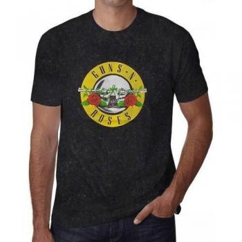 Guns N Roses Logo Tee für Erwachsene M Schwarz