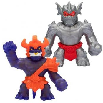 Magni HEROES of Goo Jit Zu Actionfigur Stretch Stikers Knight Blazagon vs. Gladiator Corruptagon sortiert
