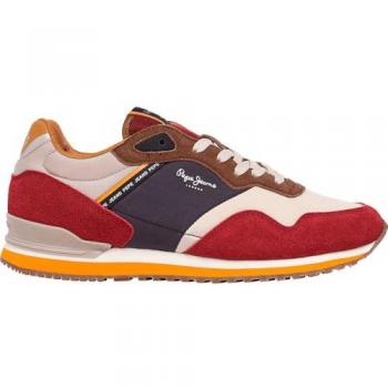 Sneakers Pepe Jeans London Link Rosso Dahlia EU 43