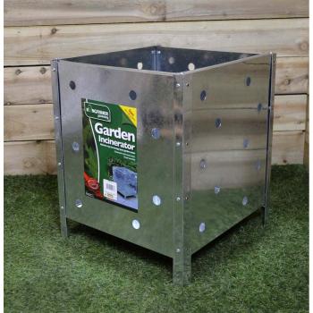Kingfisher Sinsin 2‑Stufen-Quadratofen in silber