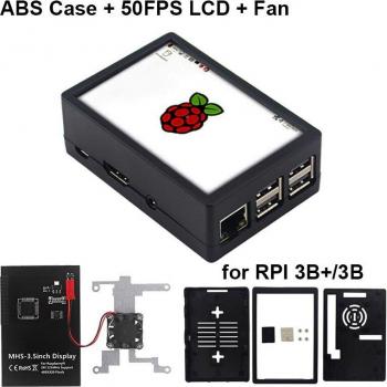 3.5 Inch Touch Display for Raspberry Pi 4 Model B with ABS Case