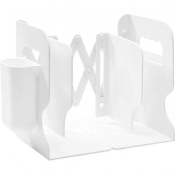 Organisateur de bureau 2 en 1 avec support de livre et porte-stylo