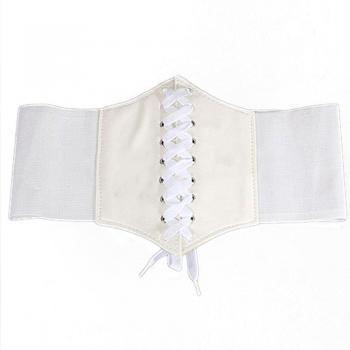 Taille Large Corset Cravate Avant