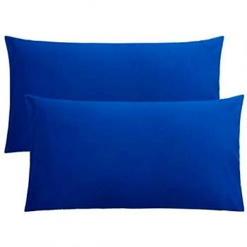 FLXXIE Microfiber Plain Pillowcases 50 x 90 cm