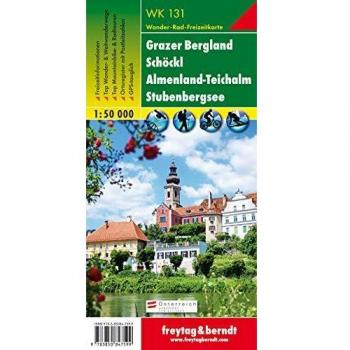 Freytag-Berndt und Artaria KG Freytag Berndt Wanderkarten, Wk 131, Grazer Bergland-Schöckl-Teichalm-Stubenbergsee, Gps, Utm