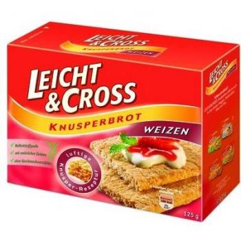 LEICHT&CROSS Goldknusper – Weizen, 8 Stück à 125 g