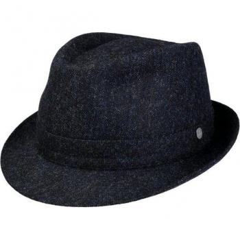 Lady's Navy Trilby by Lierys – Richardson Wool Hat, Size L