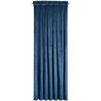 Velours-Blickschutz-Vorhang 140x270 cm – luxuriöses Muster, ösenbasiert