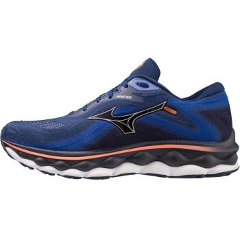 Mizuno Wave Sky 7 para hombre en color azul marino