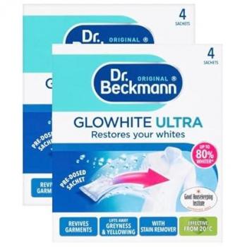 Dr Beckmanns Glowhite-påsar 4x40g