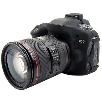 Silicona Suave Puluz para Canon Eos 80d