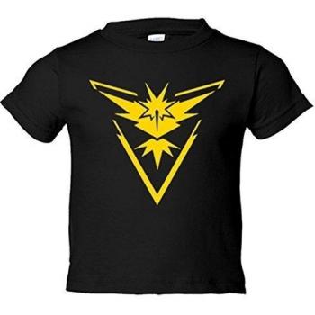 Camiseta de Juguete Pokémon Go Niño Instinto Amarillo‑Negro (12‑18 meses)
