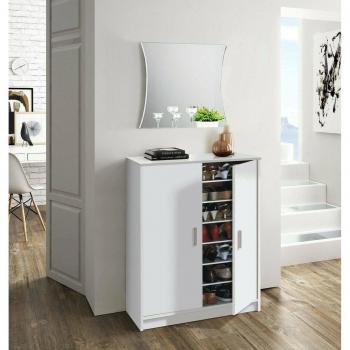 Armadio Multiuso Arful 2 Ante – Scarpiera Moderna Bassa