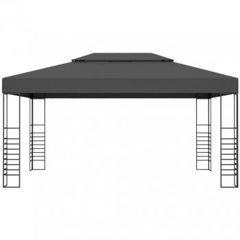 VidaXL Pavillon Gartenzelt 3×4 m Anthrazit