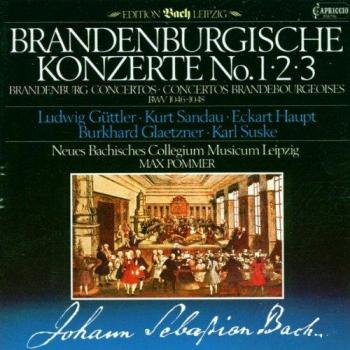 Bach : Concerts de Brandenburg, édition française