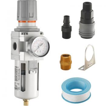 Mophorn Vevor ½” NPT Single Stage Air Compressor Water Separator with 5 µm Filter