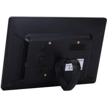 10-Inch Digital Frame with High Resolution, MP3/MP4 Player, and Remote