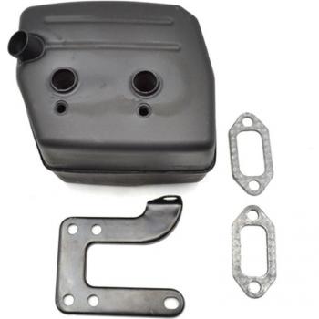 Silenciador para Motosierra Husqvarna 61, 66, 162 y 272 con Panel de Unión