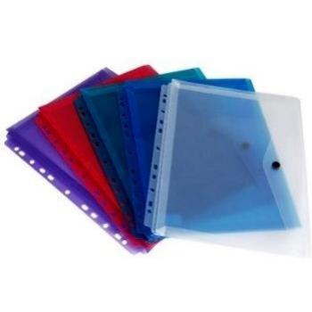Liderpapel 5-Pack Polypropylene A4 Envelopes – 180 Microns