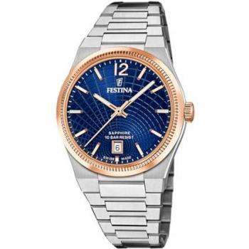 Festina F20066/3 “Azul Brillante” – Reloj de Mujer Swiss Made