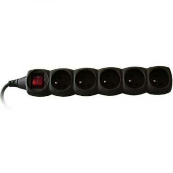 RS PRO Power Strip 5 Tomas E + Switch – 1.5 m de Cable
