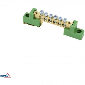 Isolatore Schelinger 6x9 Verde 500V Stazione CE