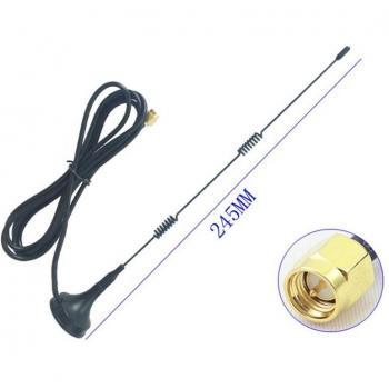 Extensor de Señal Wi‑Fi 2.4 GHz 9dBi con Módulo SMA