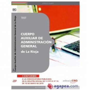 Cuerpo Auxiliar de Administración General de La Rioja. Test